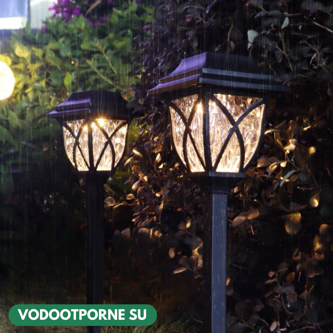 SET 6 Solarnih Baštenskih Fenjera