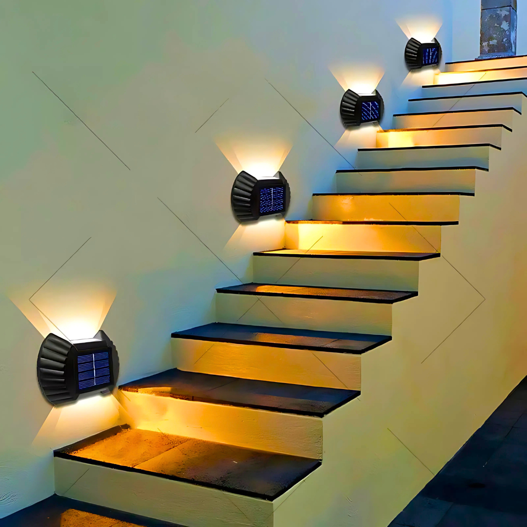 Solarne Školjke Lampe 4 komada