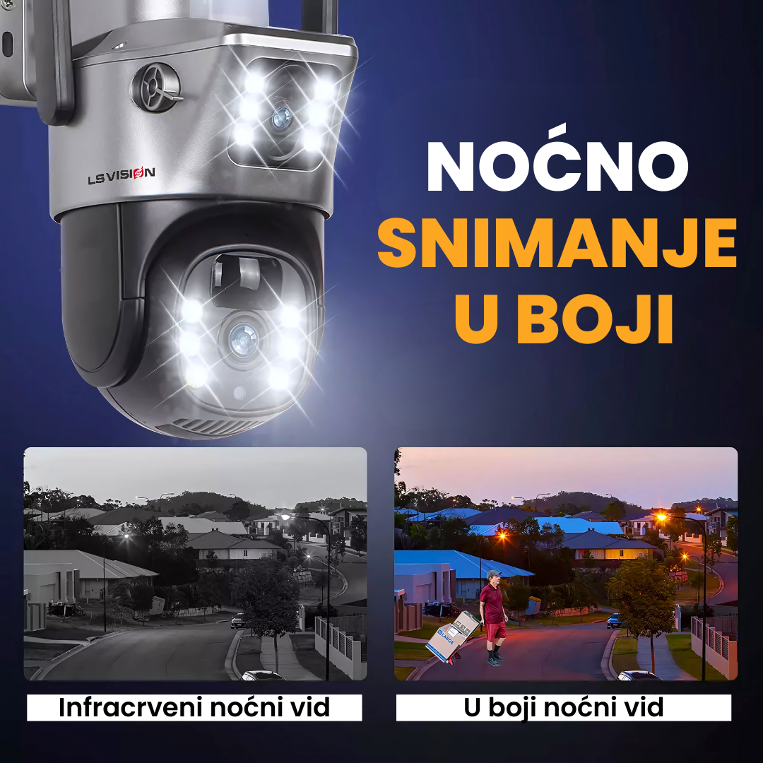 Solarna Dvostruka 4G Kamera - PRO